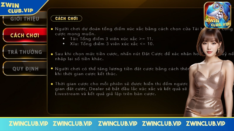 Tổng quan về siêu phẩm Sicbo Zwinclub